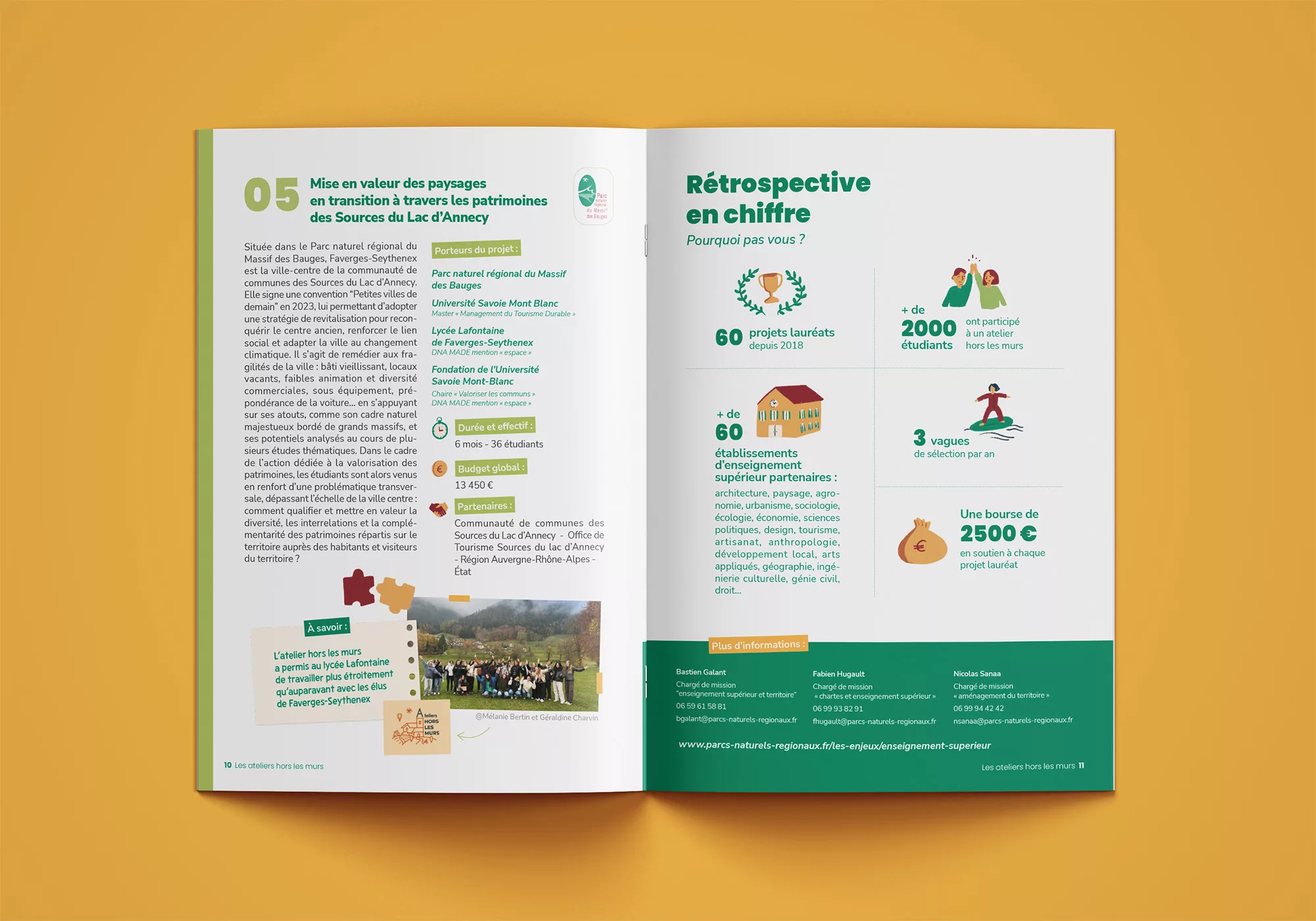 Mise en page d'un document institutionnel